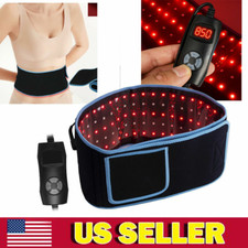 Laser Lipo LED Light Therapy Wrap Pad Belt Pain Relief Near Infrared Weight Loss