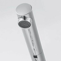 Franke Messing Hochdruck Armatur, Wasserhahn Urban L Zugauslauf Chrom Seitenbedi
