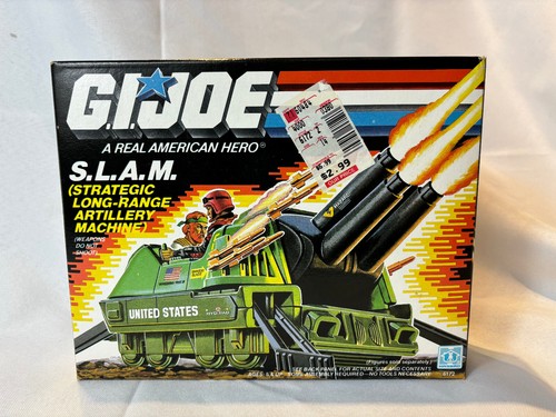 1987 Hasbro Inc GI Joe S.L.A.M. Artillery Machine In Factory Sealed Box