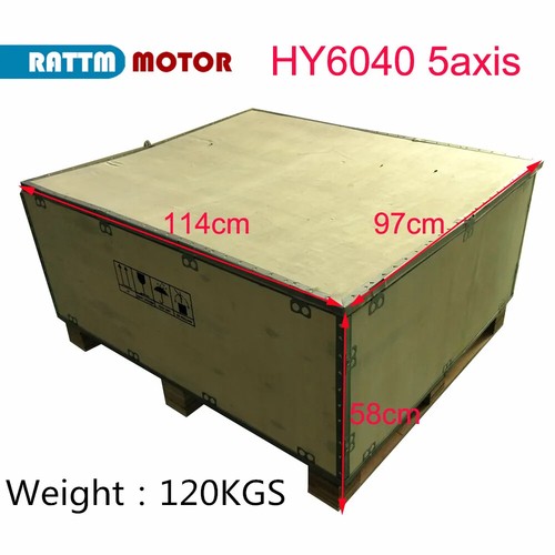 5 Axis CNC 6040 MACH3 USB 2200W CNC Router Milling Engraving Machine for Metal - Picture 5 of 7