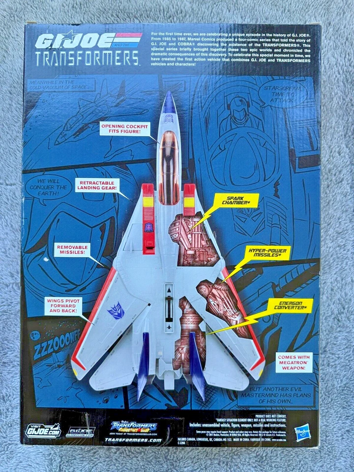 G.I. Joe Transformers SDCC: Cobra Starscream - Image 2 of 4