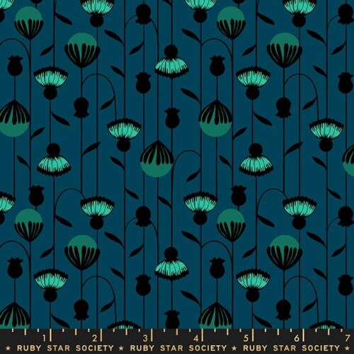 BACKYARD Moda JELLY ROLL fabric quilting sew Ruby Star Society RS2084JR chickens - Picture 6 of 16