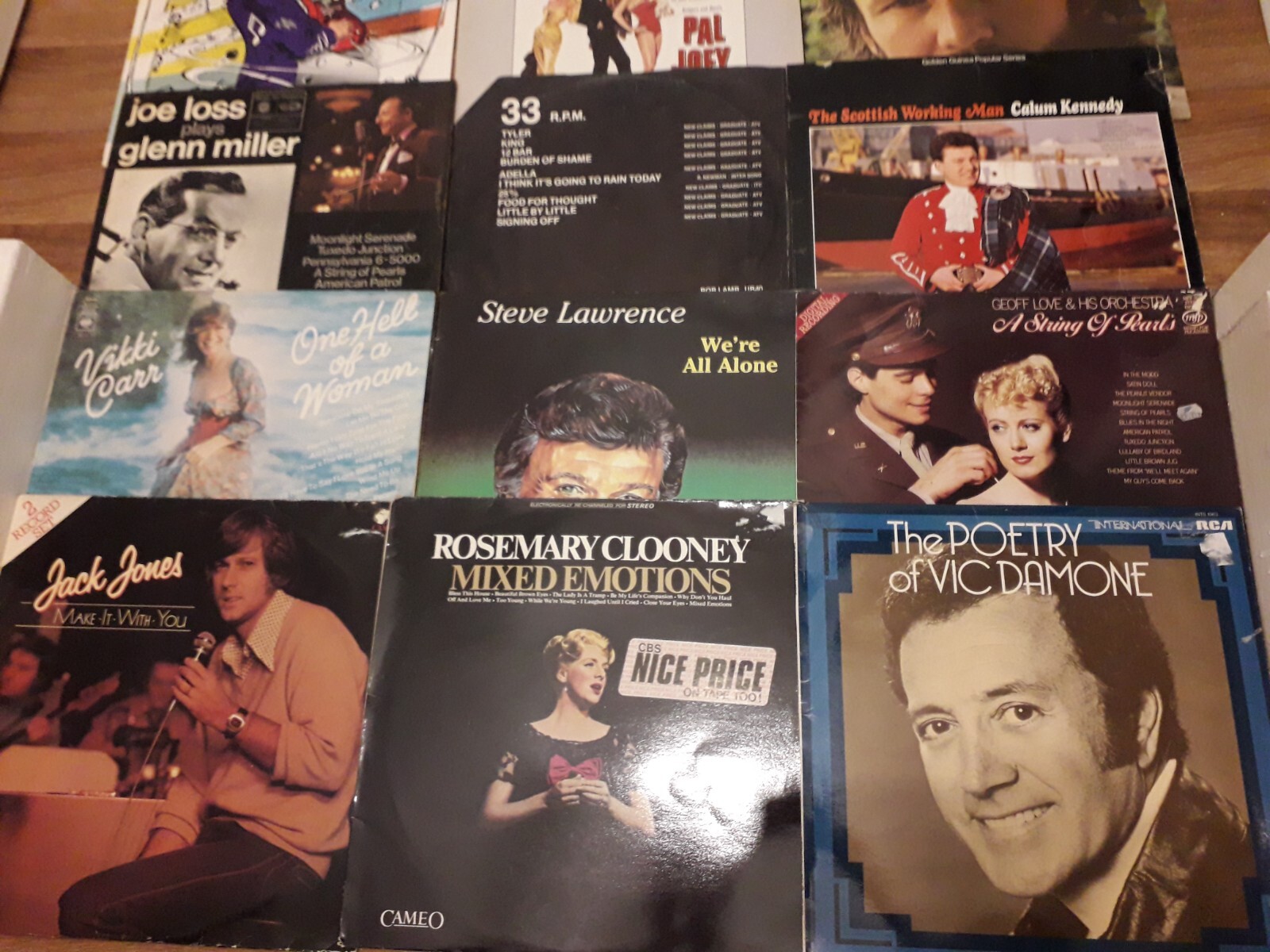 Vintage vinyl records 12" Job Lot eBay