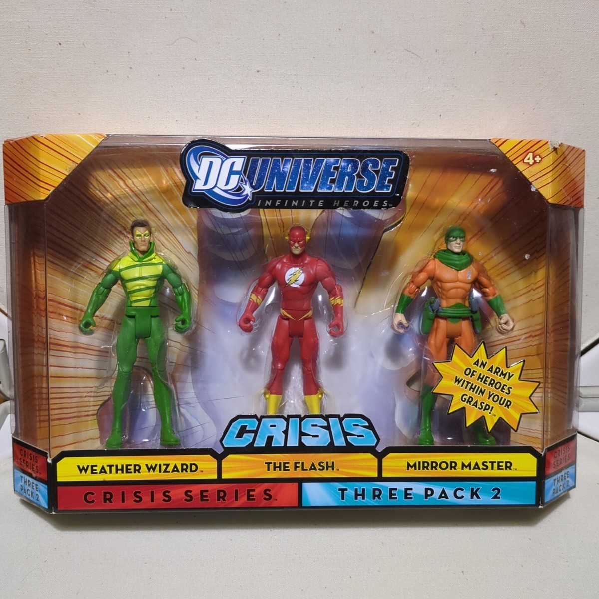DCマルチバース フラッシュ セット DC UNIVERSE CRISIS SERIES 3-PACK 2 The Flash Weather Wizard