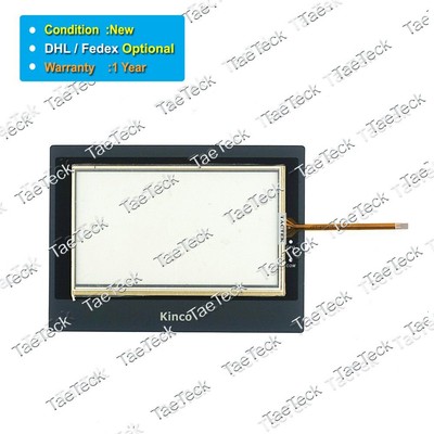 Touch Screen Panel Glass Digitizer for Kinco MT4414T MT4414TE with Overlay Film