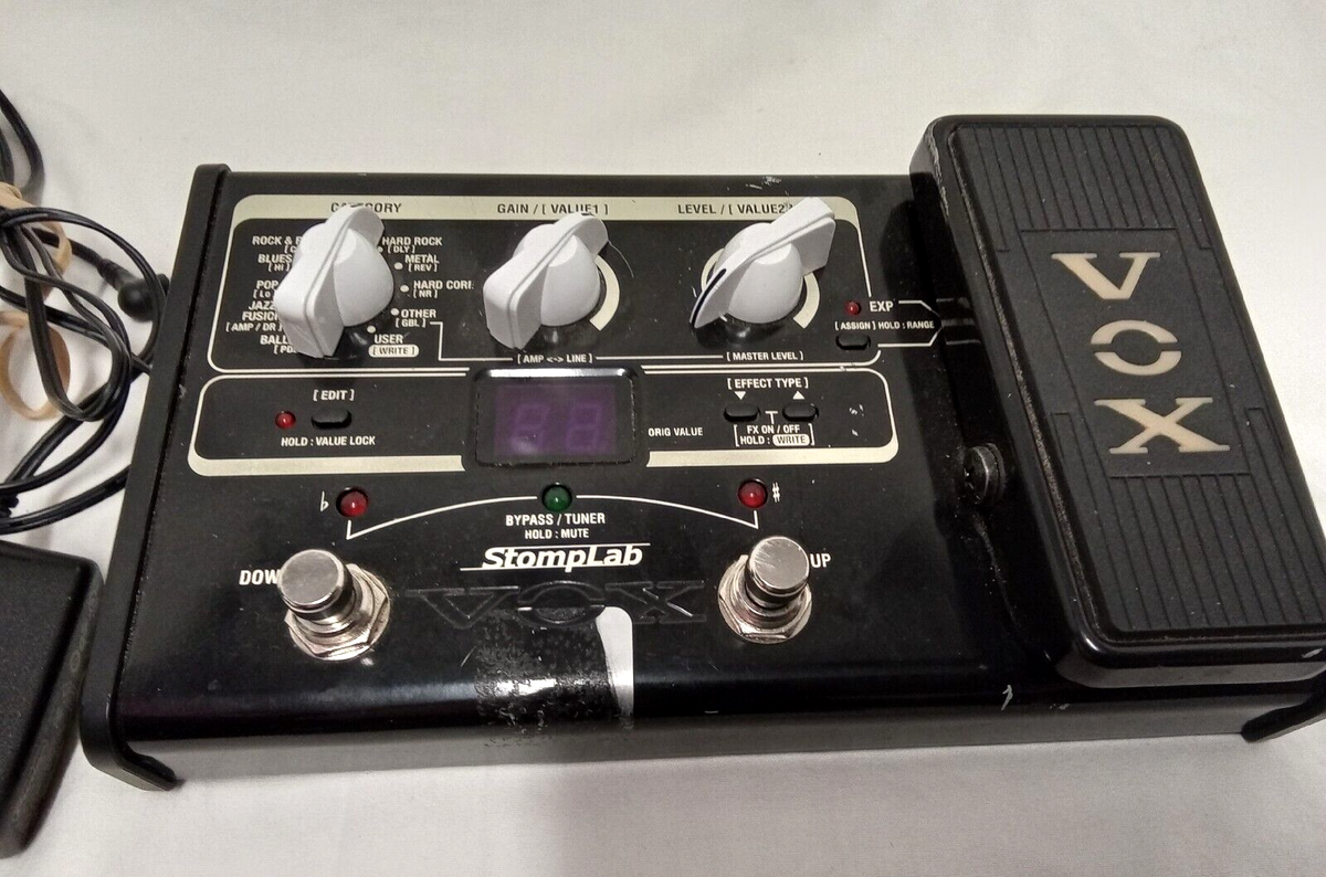 VOX StompLab 2G エレキギター用 コンパクト エフェクター VOX Amps USA | Stomplab IIG Guitar Effect Processor | Shop Now