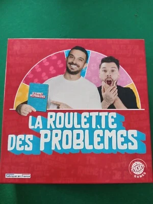 Jeu complet LA ROULETTE DES Problèmes, jeu de société-MGM Game-Made in France - Photo 1/3