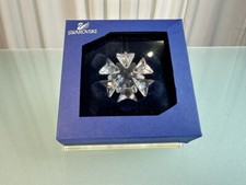 Swarovski fiocco di neve 2007 ornamento a stella trasparente 884869 ottime co...