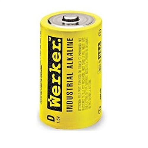 Werker D Alkaline Batteries CSUBATDCELL2PK Brand New!