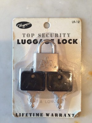 olympia luggage lock