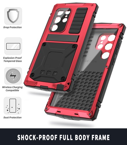 Coque Métallique Pour Samsung S24 Ultra S24 Plus Gorilla Résistante Aux Chocs - Photo 42 sur 60