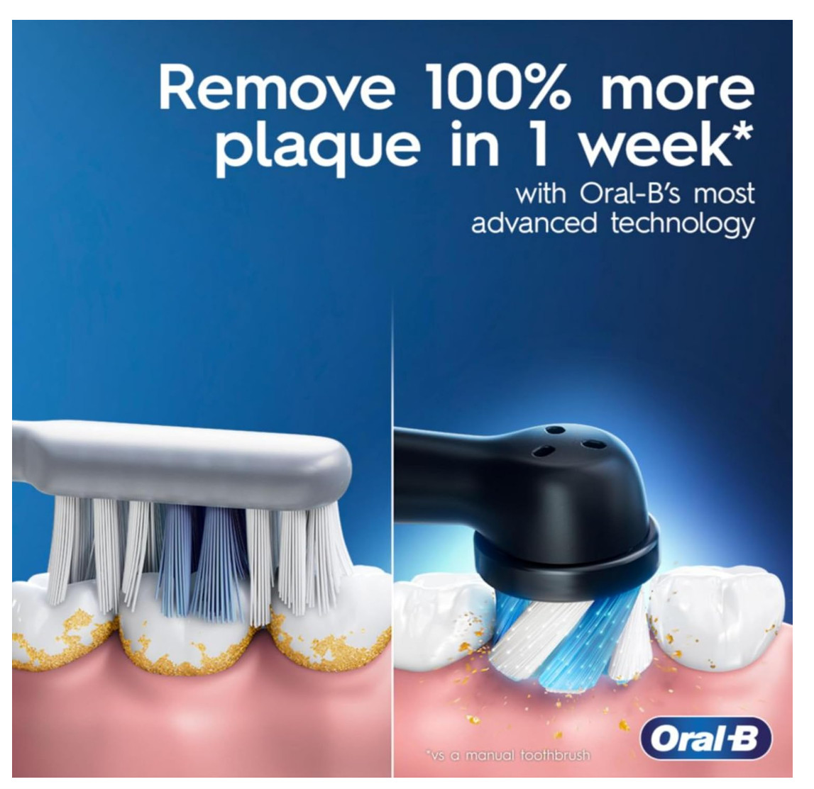 Oral-B iO Deep Clean Electric Powered Toothbrush iO Series 3 Limited -Black