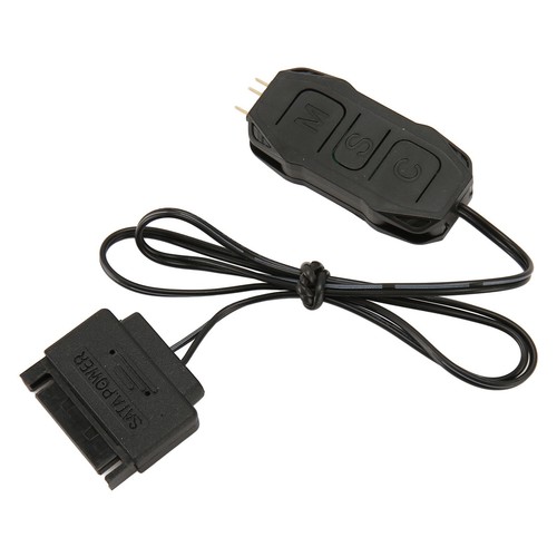 ARGB Controller 5V 3Pin Power Supply Self Adjusting Speed Brightness Min FY - Afbeelding 11 van 22