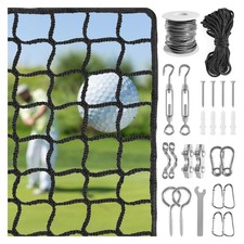 Golf Net Practice Net with Steel Hanging Kit Nylon Rope, Golf Hitting Net...