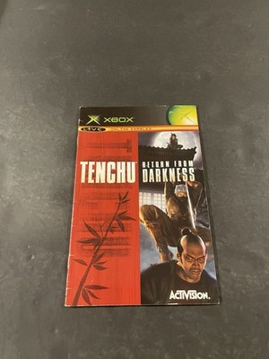 tenchu return from darkness xbox Manual only