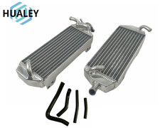 Aluminum Radiator + Black Hose For 1996 1997 1998 1999 2000 Suzuki RM250 RM 250