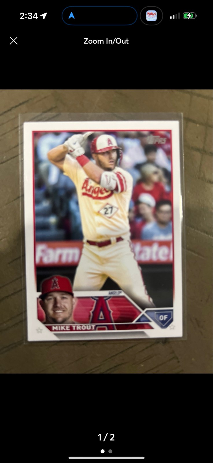 2023 Topps Series 1 - Mike Trout #27