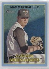 2016 Topps Heritage Minor League Edition Blue 1/99 Mac Marshall #159 14lm