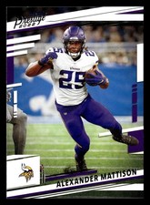 Alexander Mattison 2022 Prestige #191 Minnesota Vikings FREE SHIPPING *198