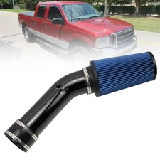 4" Air Intake System Air Intake Pipe with Oiled Filter Compatible with Ford F...