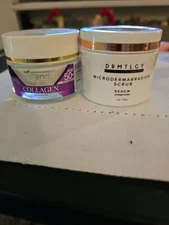 Microdermabrasion Face Scrub 2oz Exfoliator Brelanda Collagen Cream