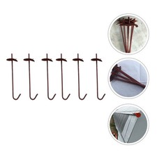 6Pcs Shed Anchor Greenhouse Tie Down Ground Stakes for Securing Tents