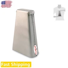 LP Salsa Bongo Cowbell 7 3/4" Brushed Steel USA Handheld Bright Overtone