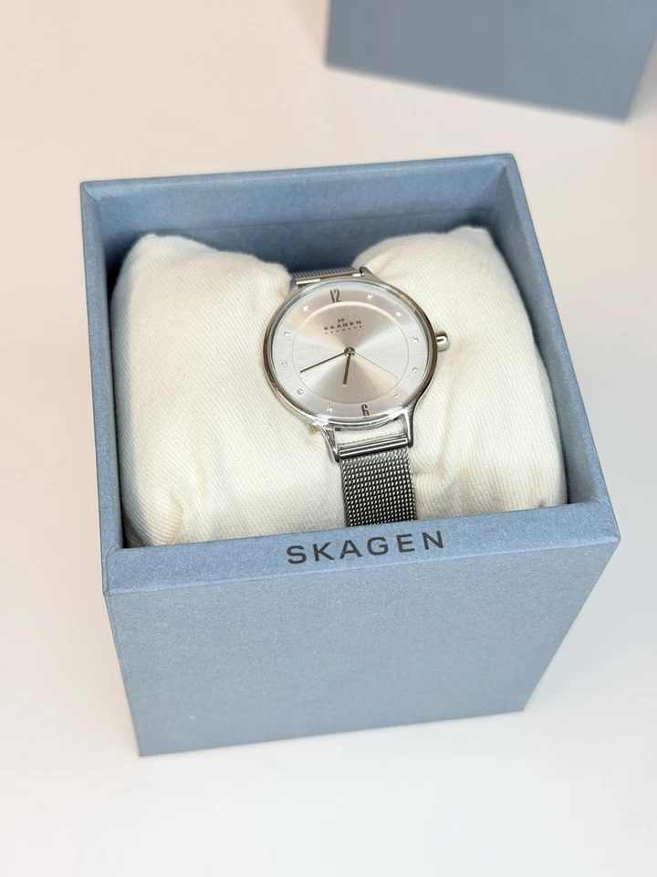 Skagen Anita Women’s Watch SKW2149 – Silver Dial – Stainless Steel Mesh Bracelet - Image 3 of 4