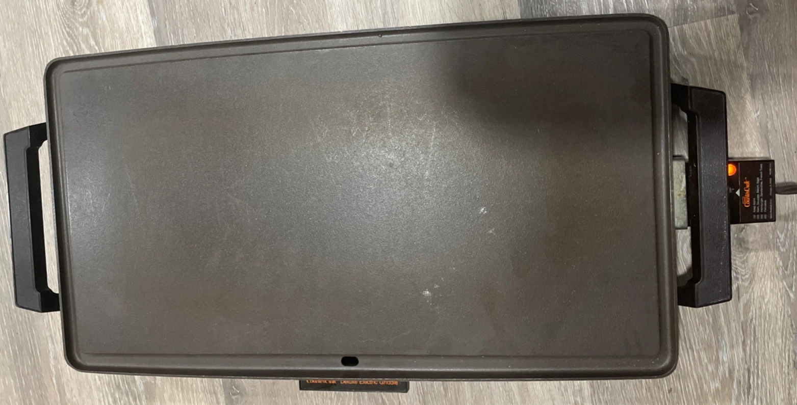 Vintage Electric Griddle Sears Counter Craft Deluxe Working Tested
Opens in a new window or tab