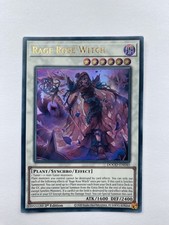 Yu-Gi-Oh Rage Rose Witch Ultra Rare 1st Edition DOOD-EN040