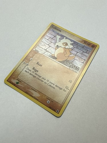 Pokemon TCG Cubone 60/113 EX Delta Species Reverse Holo English 50 HP ...