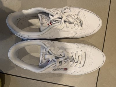 Reebok Classic Leather Sneaker, Größe 44.5, Leder Weiß