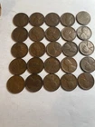 Roll 1918 D Lincoln Wheat Cents Penny in AG/G/VG Condition 50 Coins