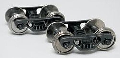 Atlas 100 Ton Roller Bearing Trucks Metal Wheels - HO Scale Model Train Parts