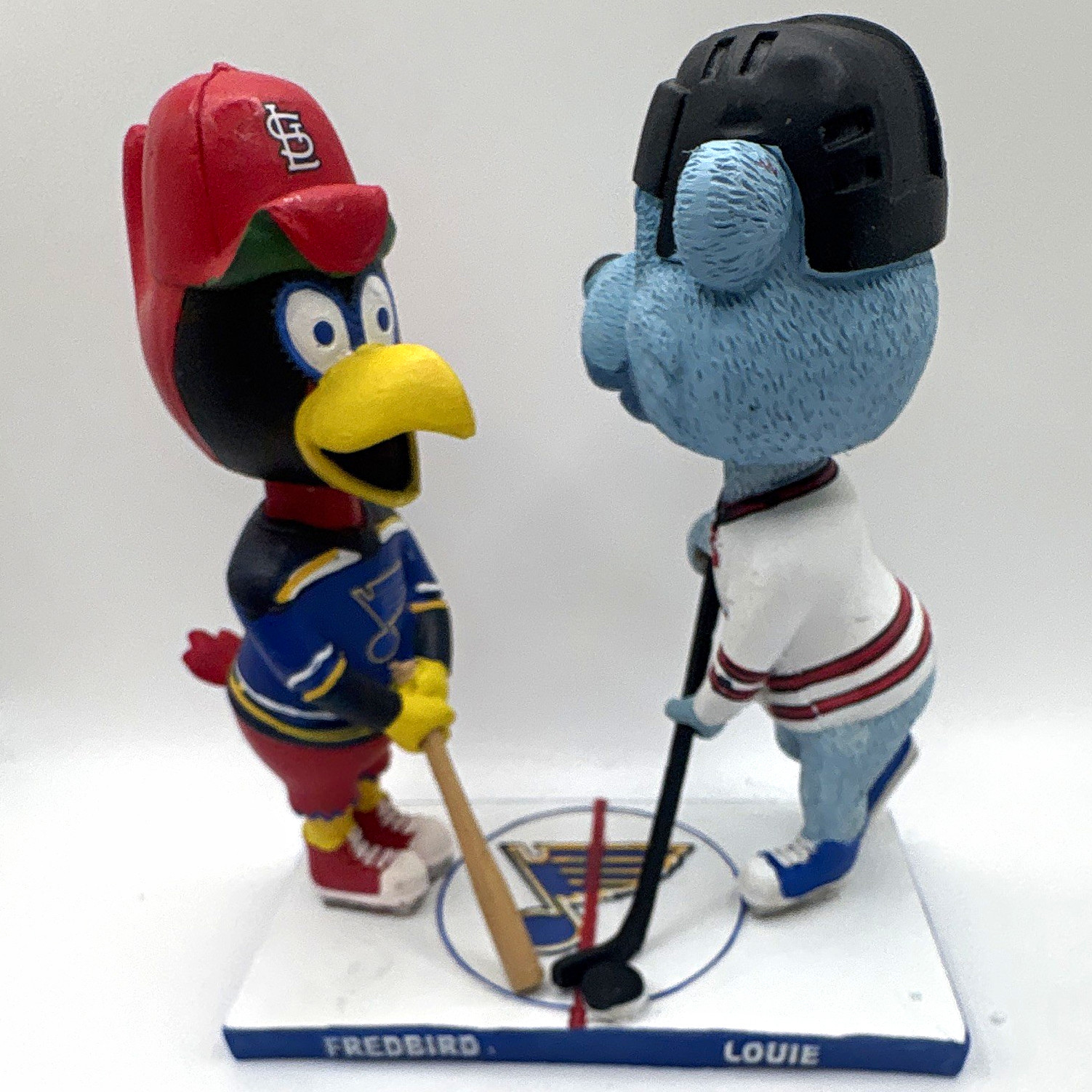 Fredbird & Louie St. Louis Blues Night Busch Stadium Figurine