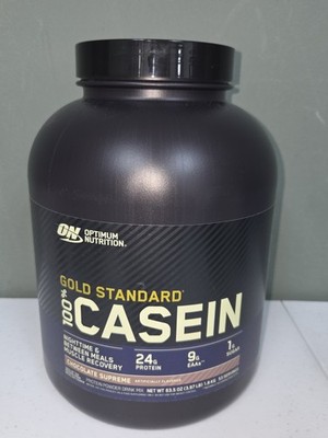 Optimum Nutrition 100% Gold Standard Casein Protein Chocolate Supreme 4 lbs 3/28