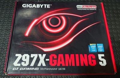 Gigabyte GA-Z97X-Gaming 5 Motherboard i7-4790k 16GB Corsair MSI 1060 GPU Combo