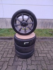 4x Winterkompletträder Fiat 500 auf Original 16 Zoll Fiat Alufelgen