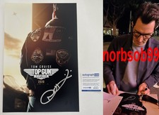 JOSEPH KOSINSKI TOP GUN MAVERICK SIGNED 12x18 PHOTO w/EXACT VIDEO PROOF & COA