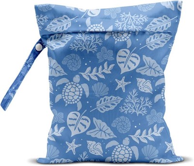 Wet Dry Wet Bag for Swimsuit Towel Baby Travel Cloth Diapers Beach Gym Toiletrie