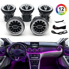 12 Farben Air Vent LED Umgebungslicht F&uuml;r Mercedes A/CLA/GLA W176 C117 X117 X156