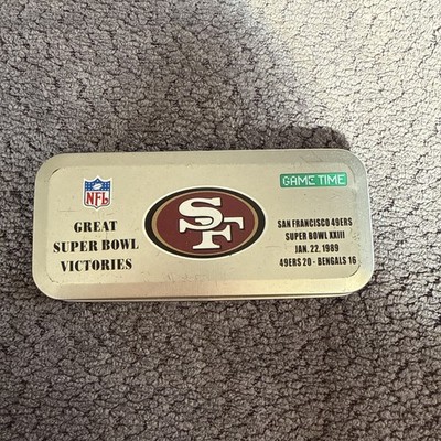 SUPERBOWL XXIII Watch SF VS CIN - NEW IN BOX NEVER USED OR WORN