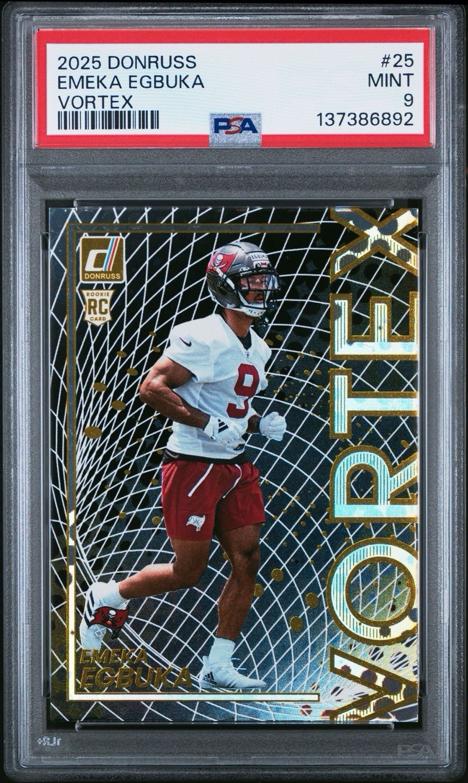 Emeka Egbuka Panini Donruss Vortex #25 Base