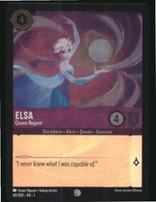 Elsa - Queen Regent 40/204 Common The First Chapter Lorcana Cold Foil Near Mint