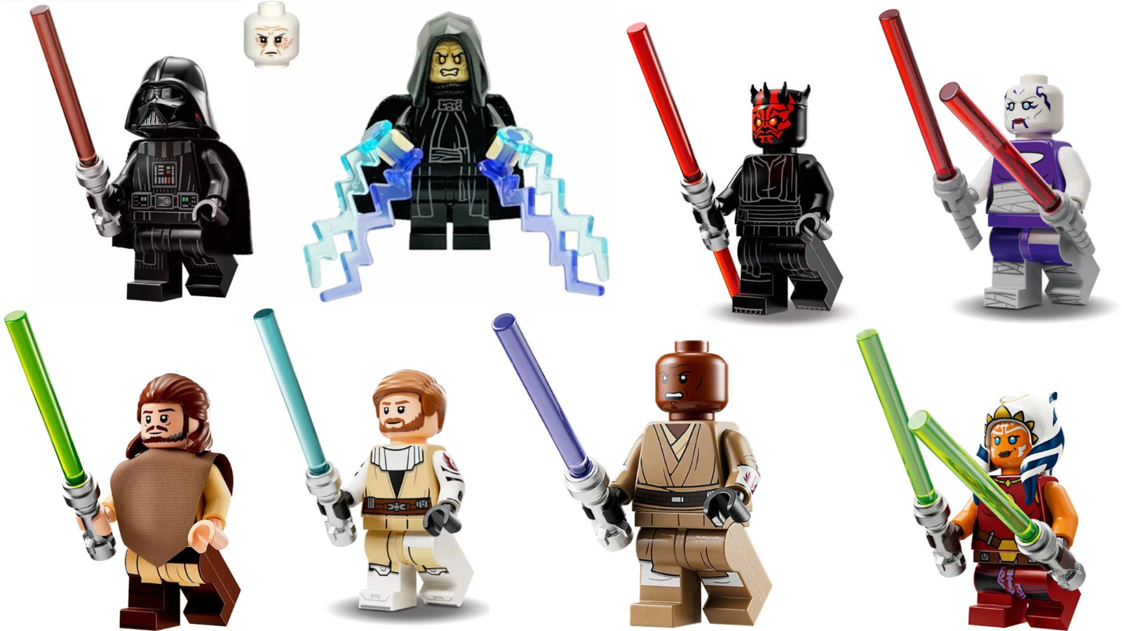 POPULAR GENUINE LEGO Star Wars Jedi and Sith Minifigures - YOU CHOOSE - FAST S/H 2