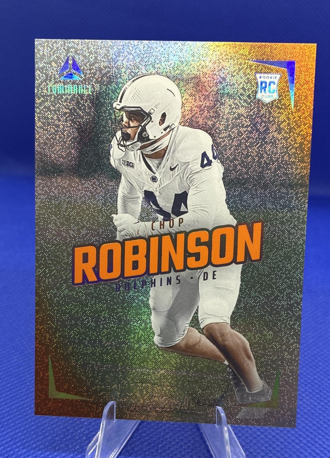 2024 Panini Luminance - Rookies Chop Robinson #128 Orange /50 (RC) Dolphins
