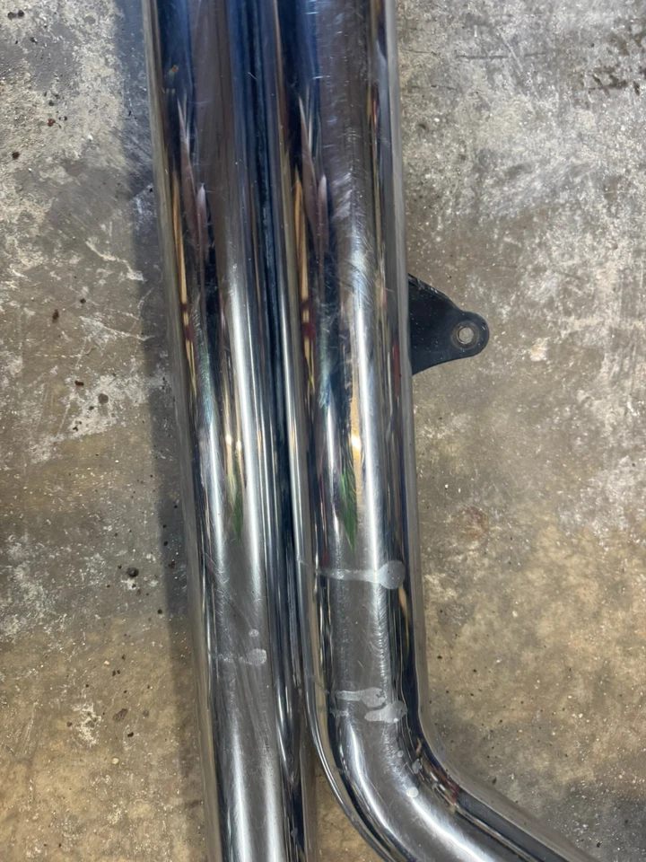 06-16 CABEZAL SILENCIADOR ESCAPE KAWASAKI VULCAN 900 VN900 VN 900 COBRA RECAMBIO Foto 3 de 4