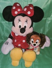  Minnie Mouse  Fifi Puppy Dog / Disney Store / Plush Bundle 
