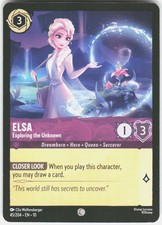Elsa Exploring the Unknown 45/204 Whispers in the Well Disney Lorcana