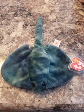 Ty Beanie Baby Sting The Manta Ray. MTWMT
